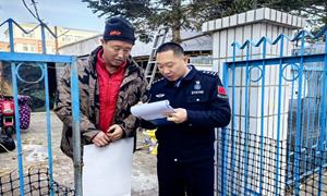 深入走访千家 情暖边境万户